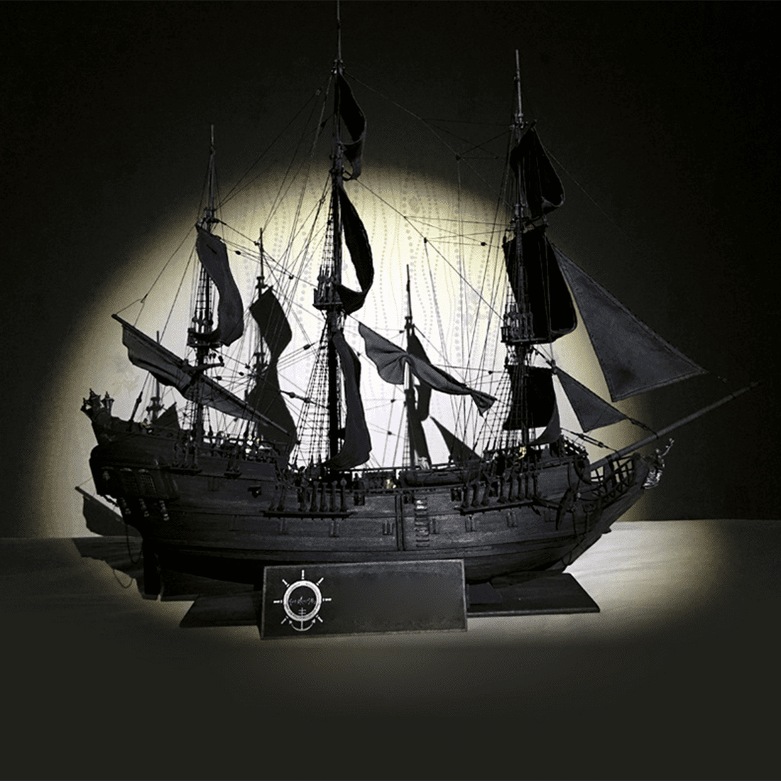 3D Wooden Puzzle Victory Sailing Ship, DIY Assembly Detailed Vessel Display Model Kit For Adult Collectors, Office Decor And Creative Gifts