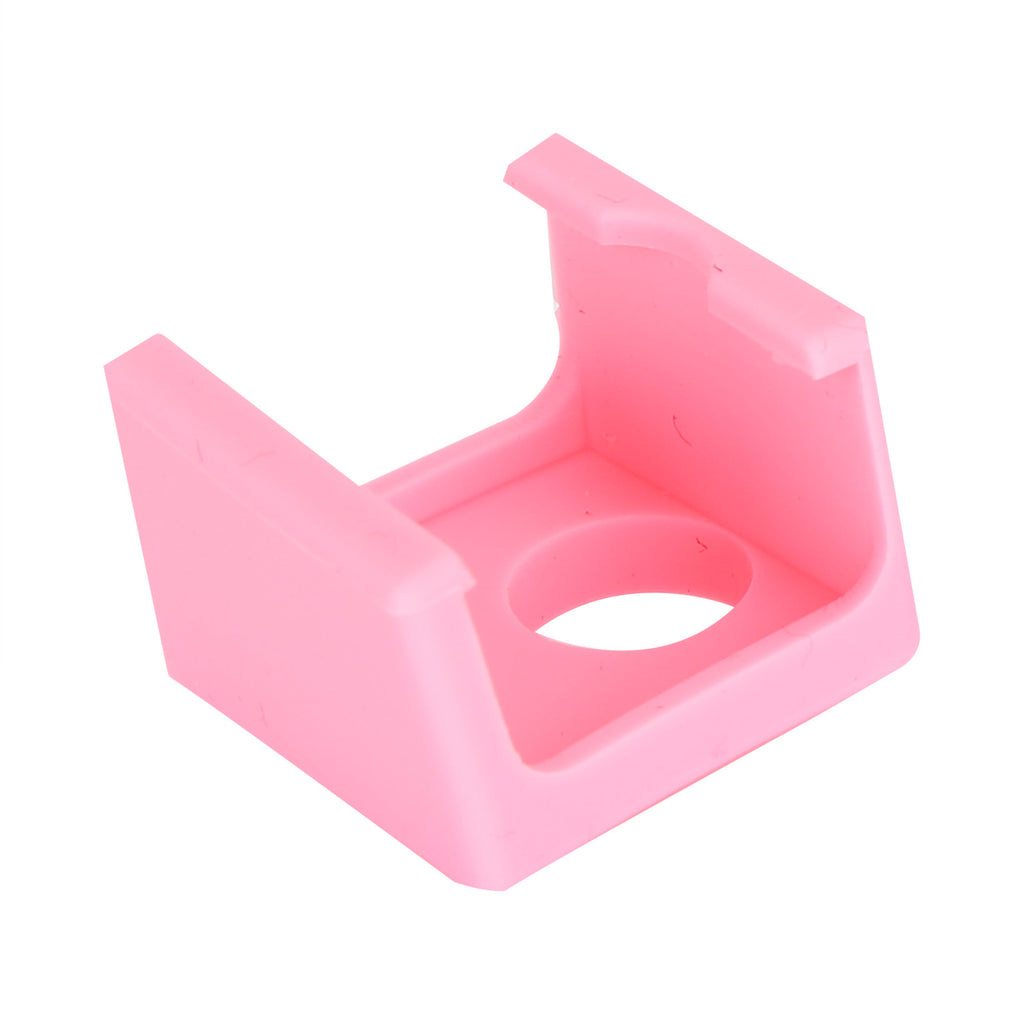 Aestri 3D Printer Silicone Sock MK10 Flexibility Heating Aluminum Block Protective Cover Pink