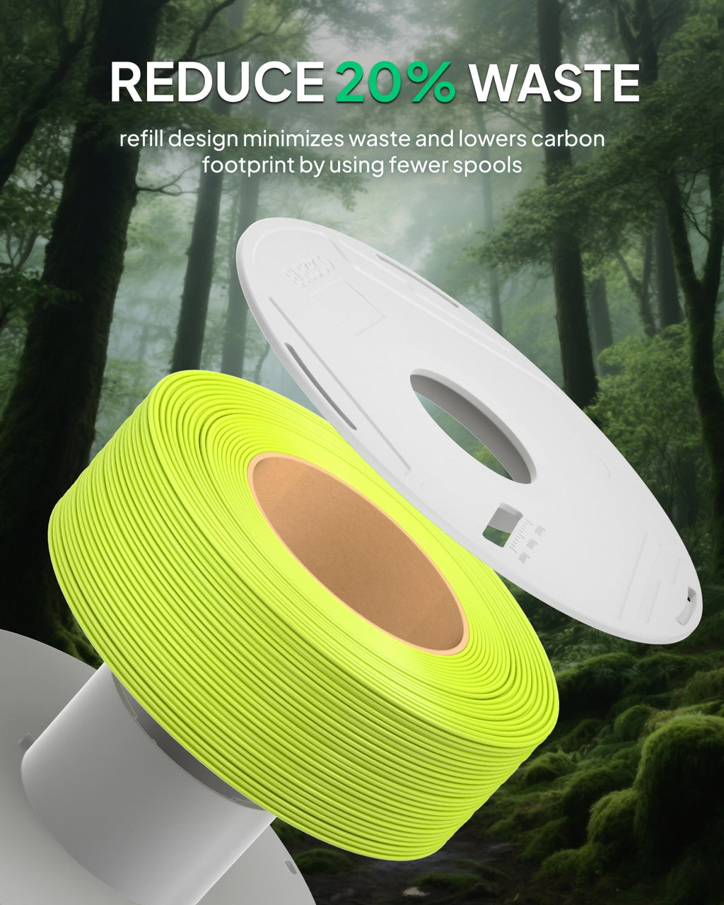 ELEGOO PLA Basic Refill 3D Printer Filament Cobalt Blue 1.75mm 1KG