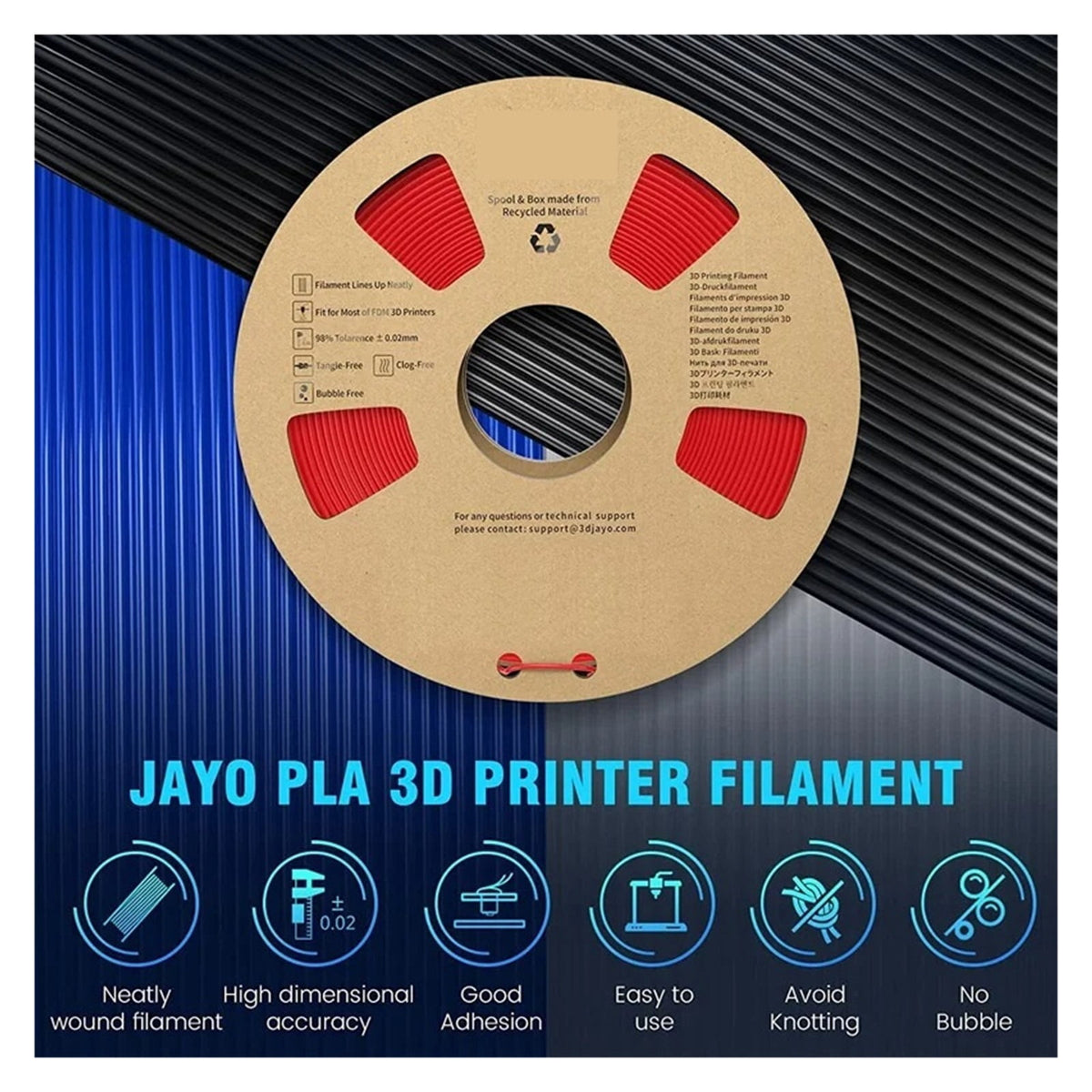 3D Printer EASY ABS Filament 1.75mm, 10 Rolls 3D Printing Materials For 3D Printer&3D Pen