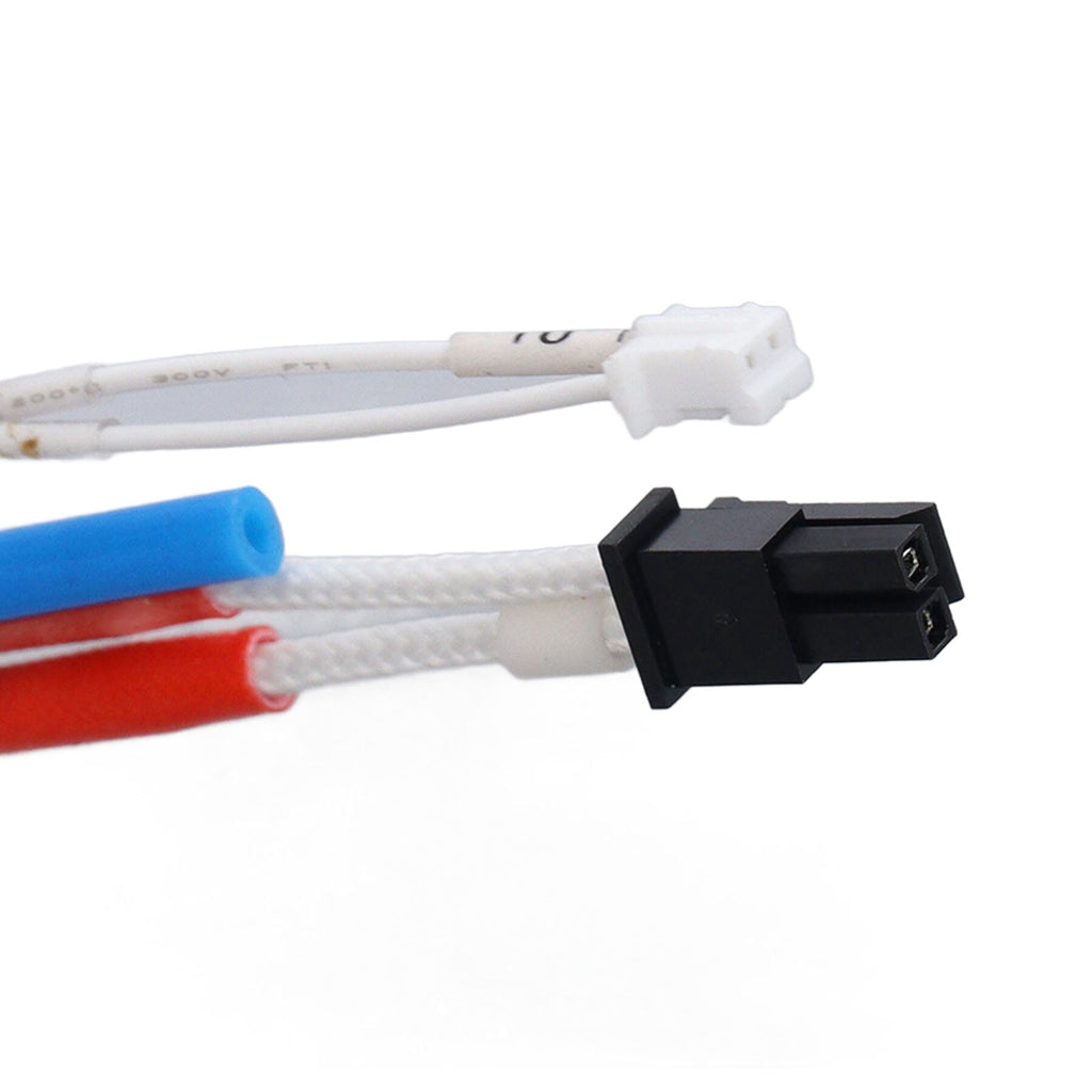High Speed 3D Printer Print Head Hot End Kit Replacement Parts with 0.4mm Brass Nozzle and 24V 60W Heating Rod