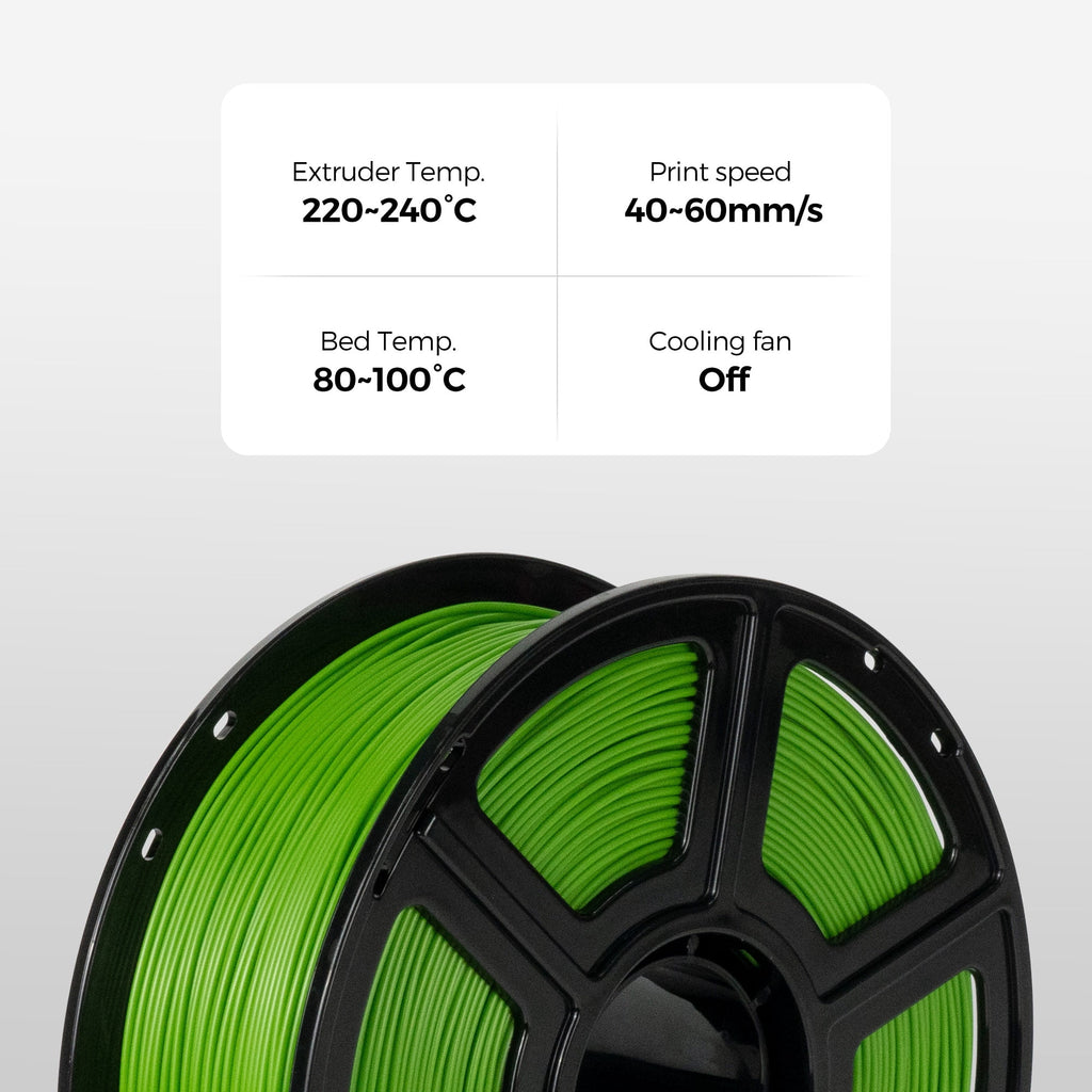 Flashforge ABS Pro Filament 1.75mm, 1KG/2.2lbs ABS Pro 3D Printer Filament, Black