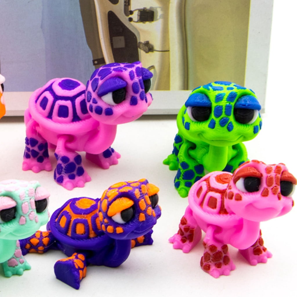 lanema 3D Printer with Flexible Articulated Joints Tortoise Ornament Collectible
