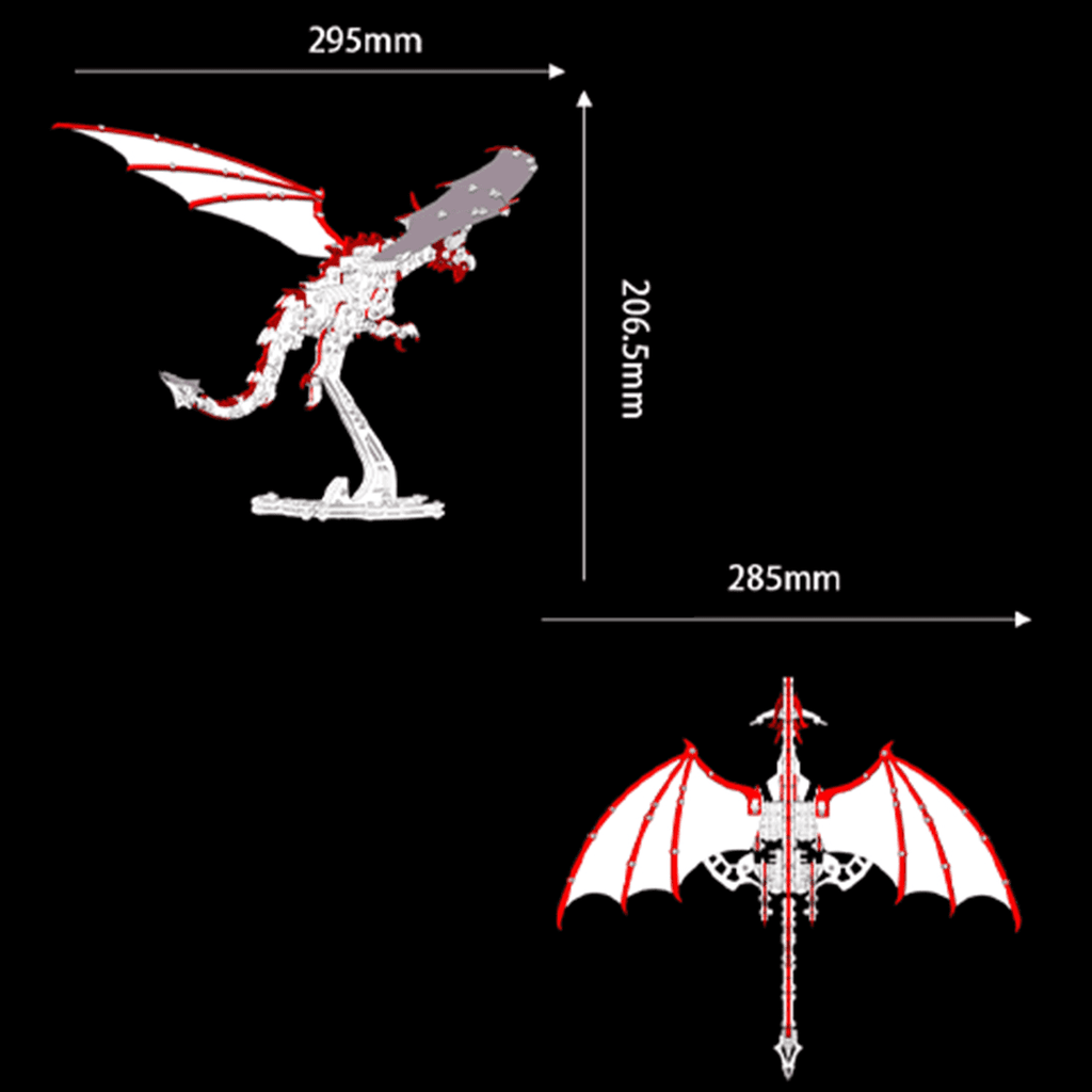 3D Metal Puzzle Bionic 373 PCS, Steampunk Mechanical Model Kit With DIY Assembly, Home Display Desk Decor For Adult Collectors And Creative Gifts