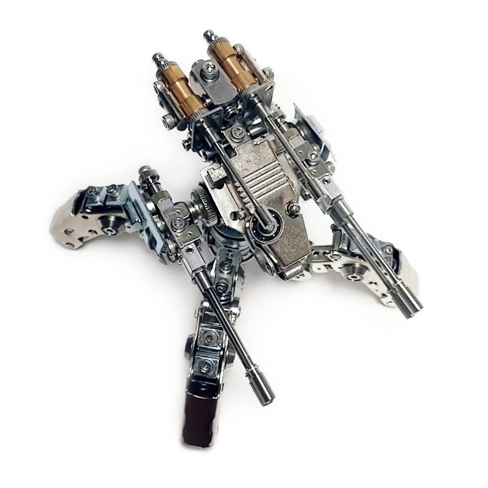 3D Metal Puzzles Steampunk Giant Squid Model Kit, 295+PCS DIY Assembly, Animal Metal Puzzle for Adults & Teens 16+, Exquisite Desktop Display for Home and Office Decor