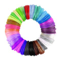 10m 30 Colors 3D Printer Filament 3D Printing Pen Consumables Materials 1.75mm Filament PLA/ABS/low Temperature PCL