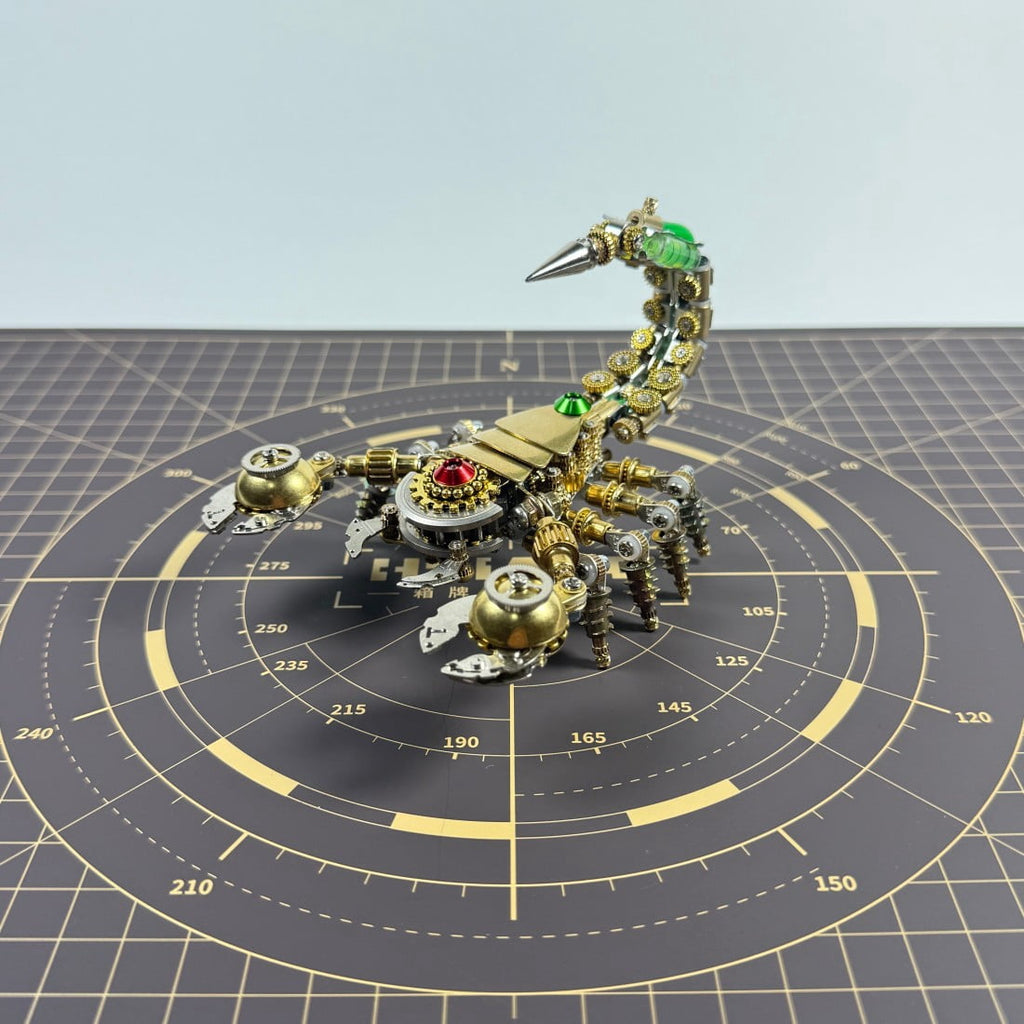 3D Metal Puzzles for Adults Mechanical Wasp Model Kits, Difficult DIY Assembly, Creative Desk Display & Unique Gift for Engineers, Hobbyists, Collectors