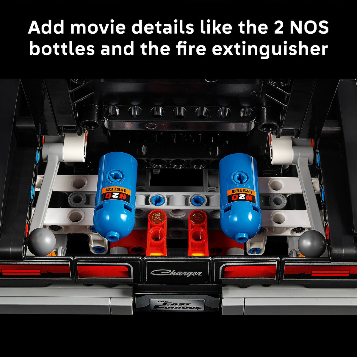 LEGO Technic Fast and Furious Dodge Charger R/T Car - Building Set for Adults, Ages 18+ - Collectible Model Car Kit for Fans - Detailed Features - Gift for Birthdays - 42231