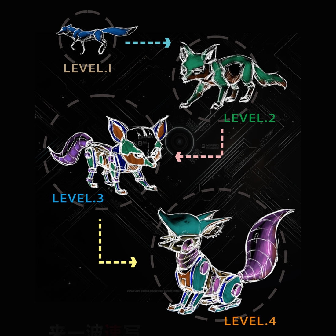 DIY 3D Metal Puzzle Mechanical Fox Model Kit – 339PCS Fox Steampunk Assembly Puzzle with LED Lights, Collectible Desk Decor & Creative Gift for Teens 15+ and Adults