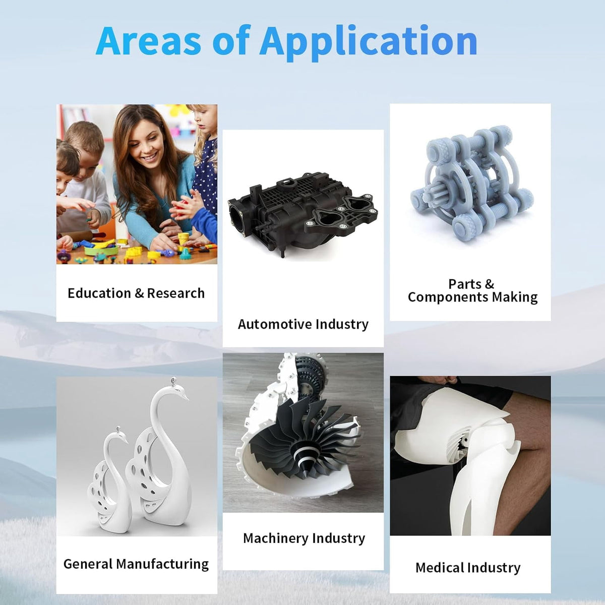 Creality Hyper ABS Filament 3D Printer Filament 1.75mm 350mm/s High-Speed Printing Dimensional Accuracy ± 0.05 mm 2.2lbs Compatible with Most 3D Printers, Grey