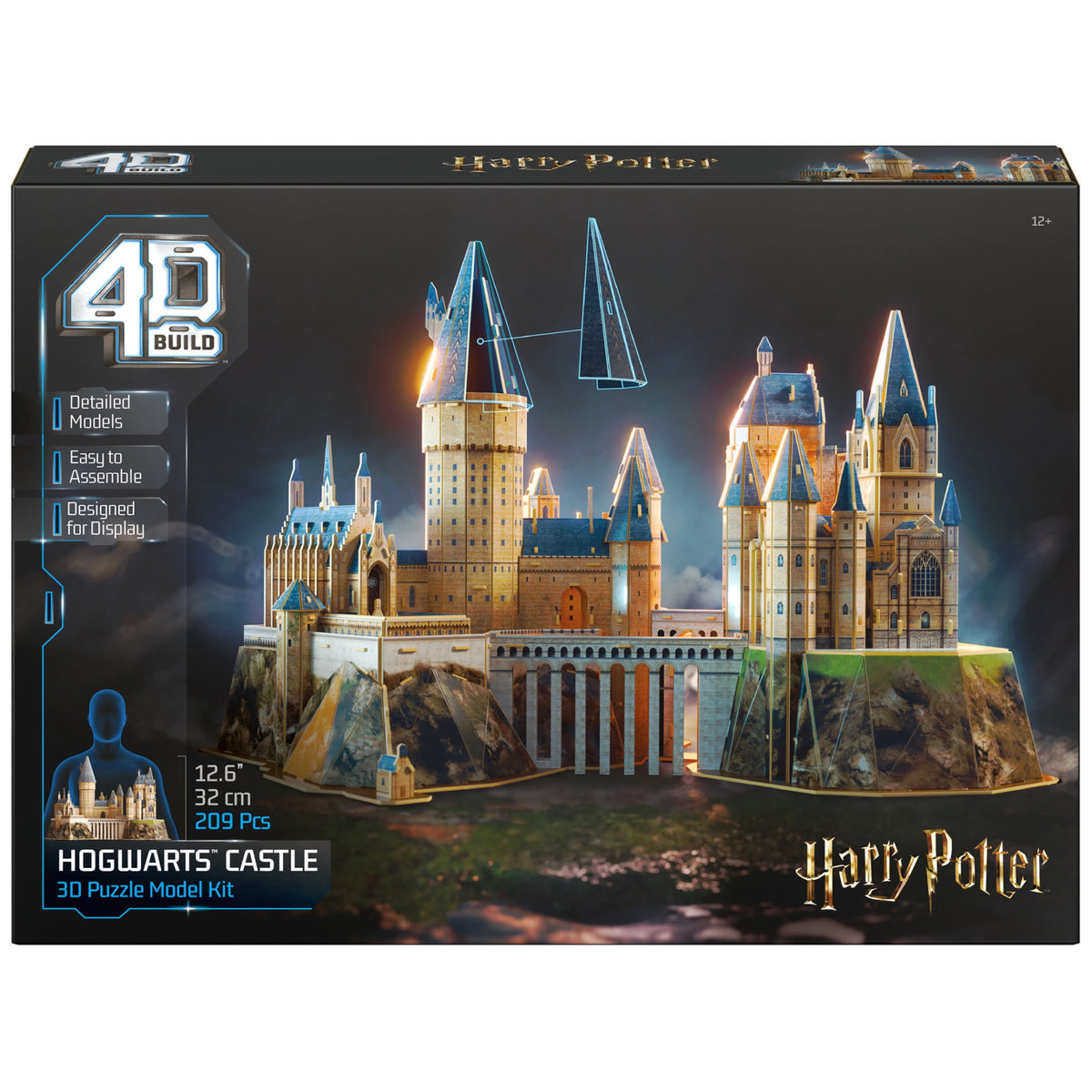 4D Build, Harry Potter Hogwarts Castle 3D Puzzle Model Kit