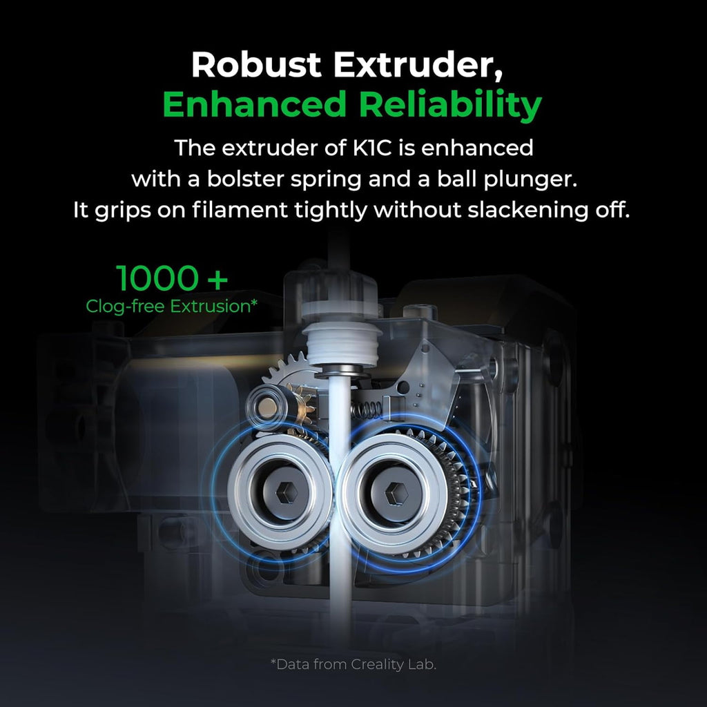 Creality K1C 3D Printer 600mm/s Fast Printing, AI Smart Camera, Auto Leveling Printing Size 220*220*250mm