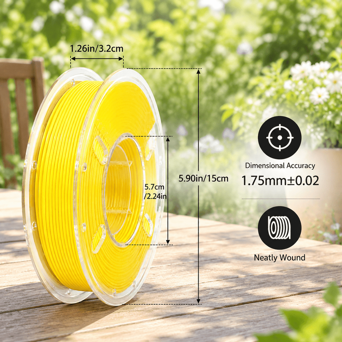 Plament Bundle 8 Colors 1.75mm ± 0.02mm Dimensional Accuracy 8 * 250g Spools For Fdm 3d Printers