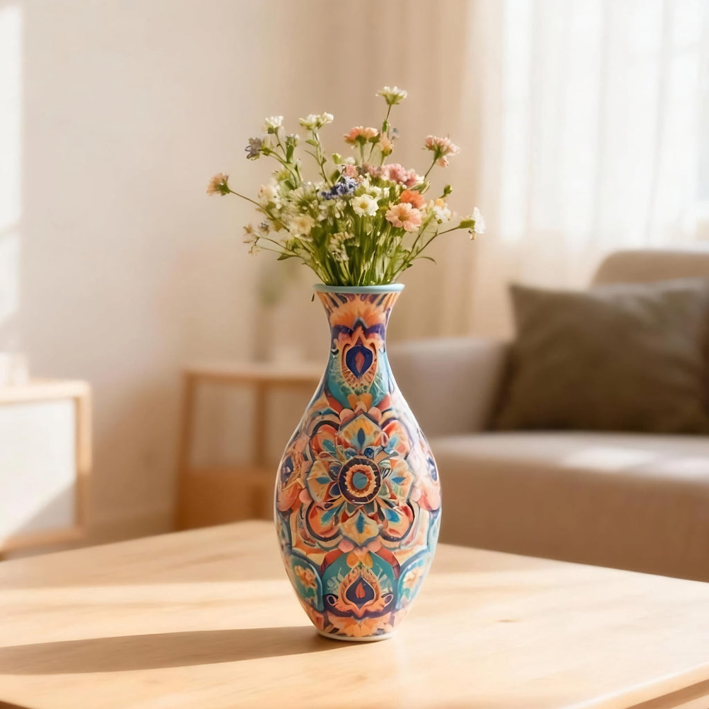 3D Puzzle Vase for Adults, Creative Vase Puzzle for Flowers(Secret Butterfly)