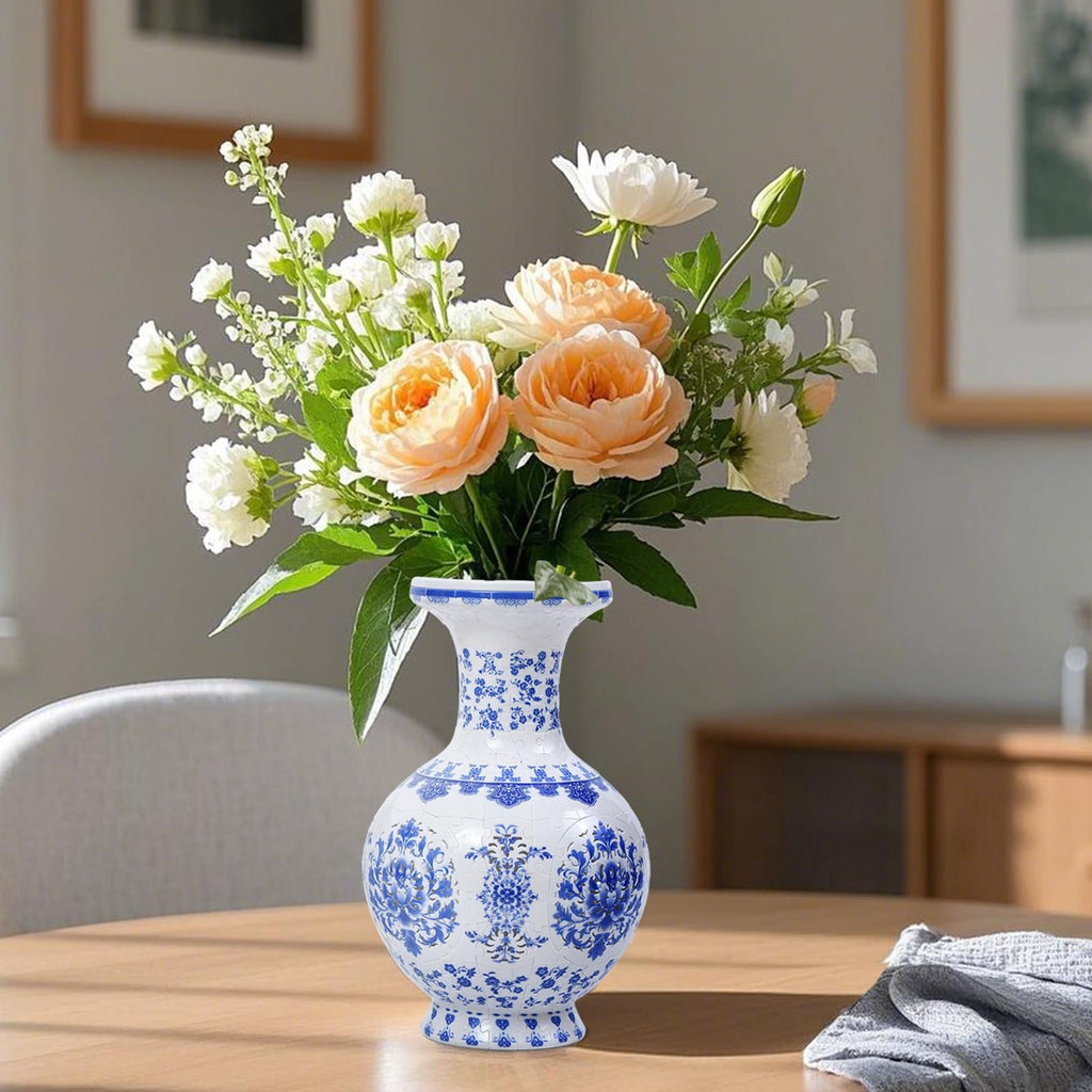 3D Vase Puzzle with Lighting ,200Pieces 3D Puzzles for Adults,Vase Puzzle for Home Decor,Christmas Birthday Gifts