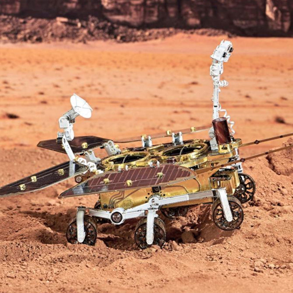 3D Metal Puzzle 1 23 Scale Space Rover 281+ PCS, Steampunk Mechanical Model Kit With DIY Assembly, Home Display Desk Decor For Adult Collectors And Creative Gifts
