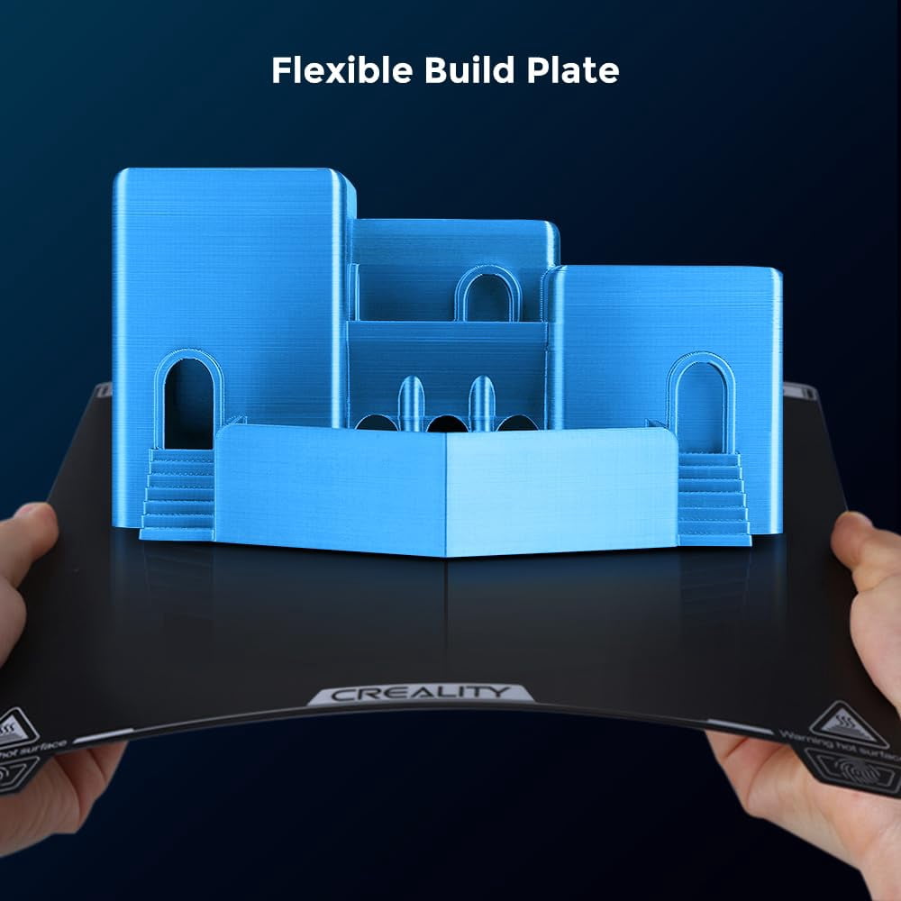 Official Creality K1 3D Printer, 600mm/s High-Speed CoreXY 3D Printer with Auto Leveling, 300℃ High-Temp Direct Drive Extruder, Build Volume 8.66x8.66x9.84 in