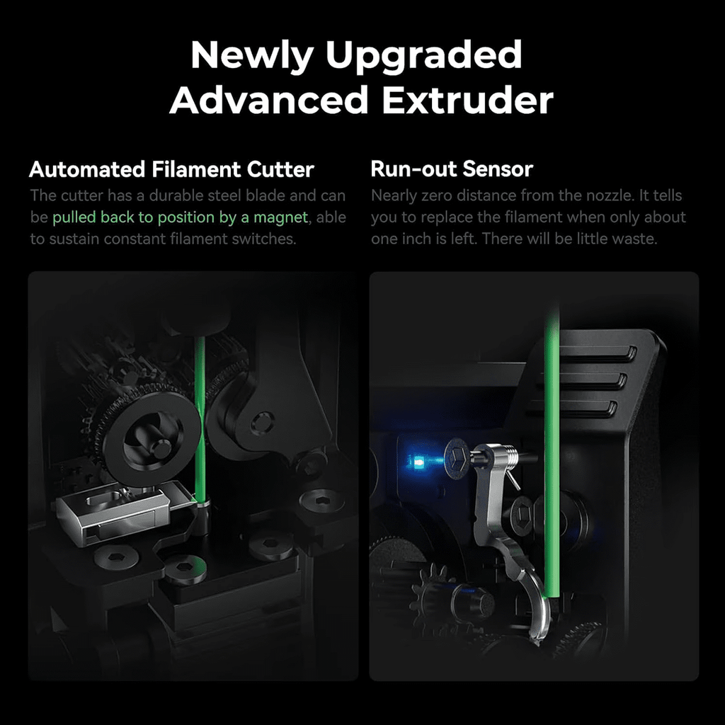 Creality K1 Max 3D Printer with 600mm/s High-Speed Fused Deposition Modeling 3D Printing Smart AI Function 300°C High-Temperature Nozzle Direct Extruder Auto Leveling Printing Size 11.81x11.81x11.81