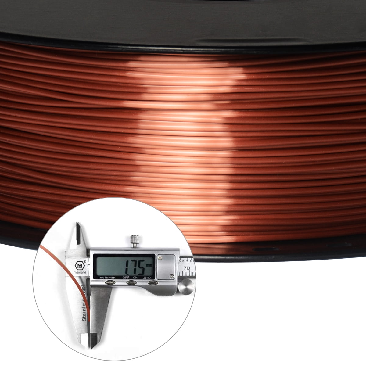 Geeetech 3D Printer PLA Filament Silk Sky Blue Toughness Enhanced Filament with 1.75mm Dimensional Accuracy +/-0.03mm, 1080 Feet per Roll, Vacuum Packaging for Most 3D FDM Printer