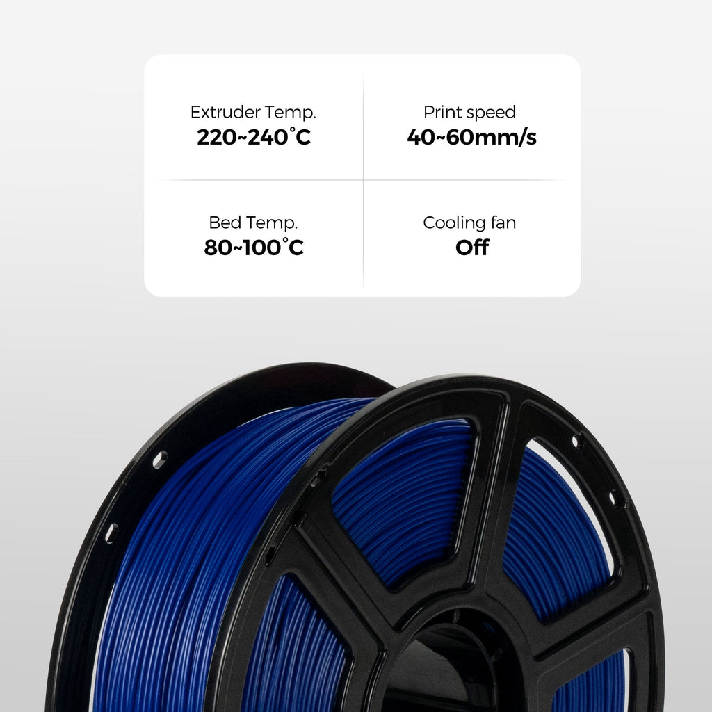 Flashforge ABS Pro Filament 1.75mm, 1KG/2.2lbs ABS Pro 3D Printer Filament, Purple