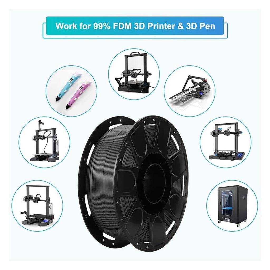 3D Printer Filament PLA Filament, 1.75mm Overhang Performance For FDM Printer