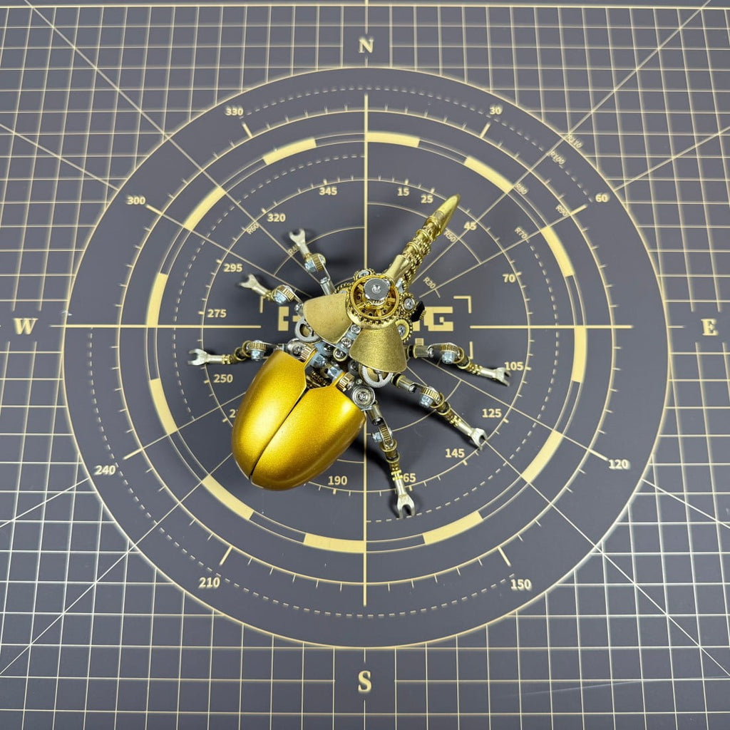 3D Metal Puzzles for Adults Mechanical Wasp Model Kits, Difficult DIY Assembly, Creative Desk Display & Unique Gift for Engineers, Hobbyists, Collectors