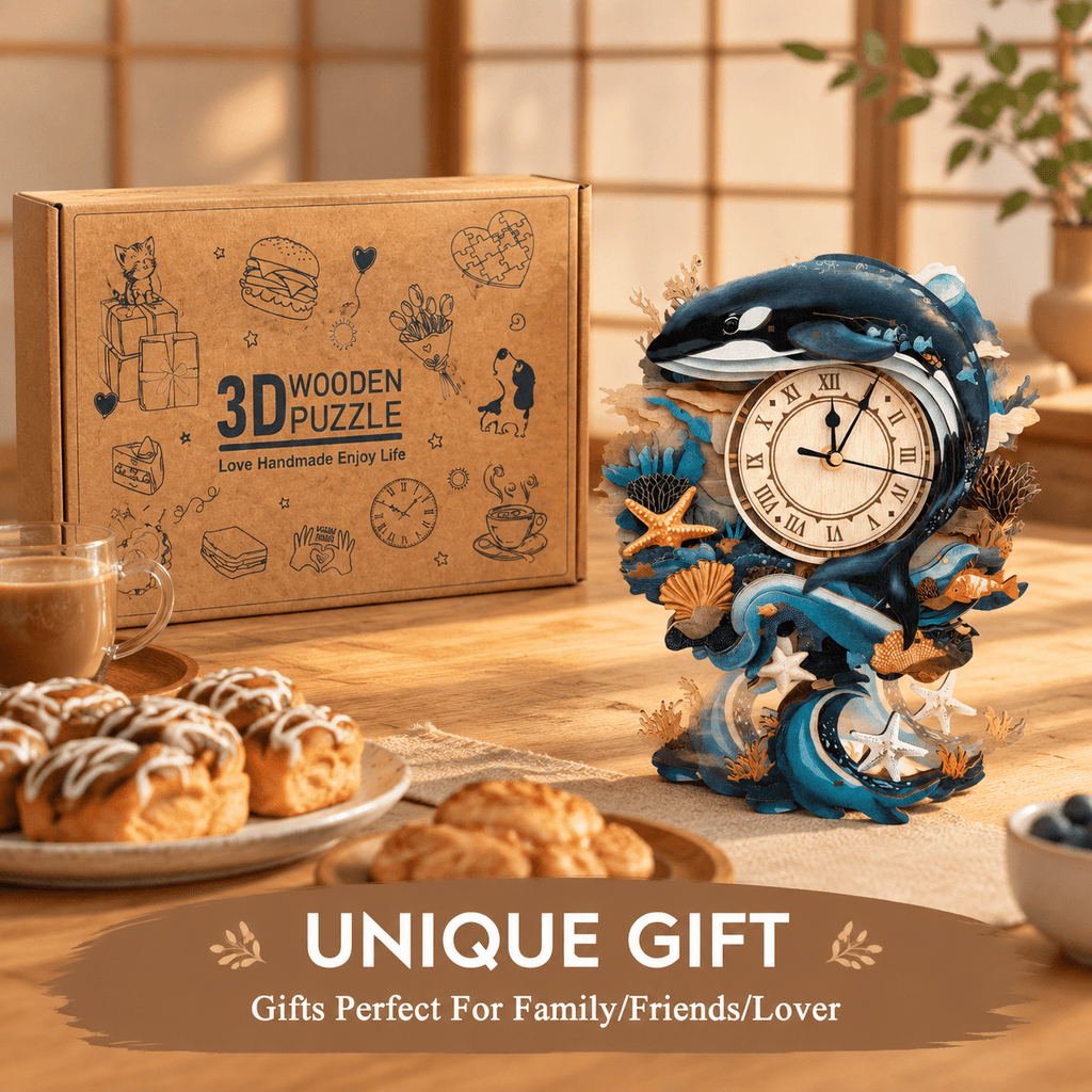 3d Wooden Puzzles For Adults-dachshund Clock Puzzle-adult Crafts