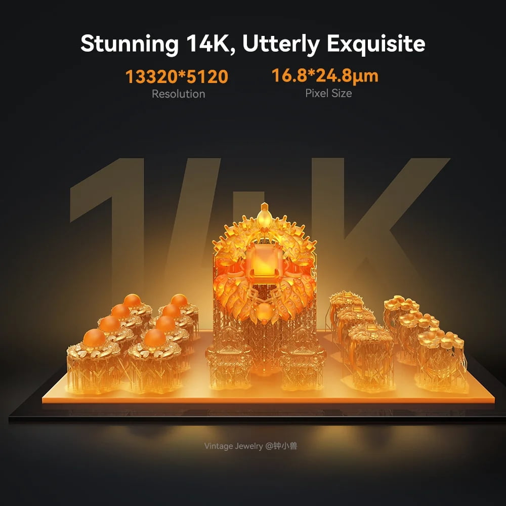 Creality HALOT-MAGE S 14K Resolution Resin 3D Printer 150mm/h Speed Less Odor Strong Ecosystem