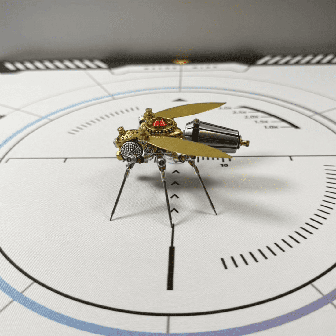 3-in-1 Steampunk Insect Metal Model Kit, Mosquito, Deck Insect & Bee Brass Puzzle Assembly Set, 270PCS 3D Jigsaw Puzzles for Adults