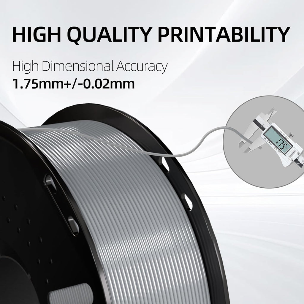 Silk gold PLA Filament 1.75mm 3D Printer Filament with Shiny Surface, Shiny PLA Silk Filament 2KG Spool 3D Printing Filament.