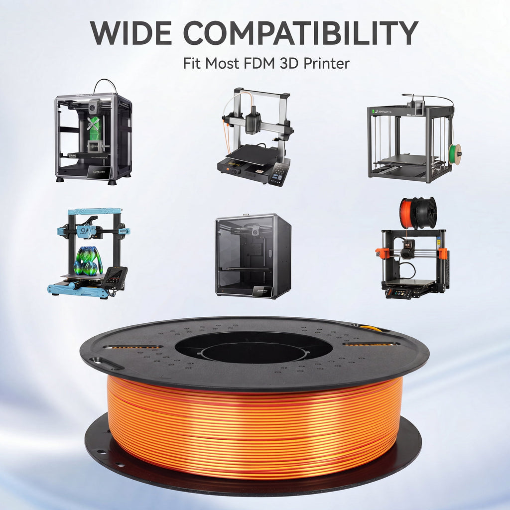 Epelay PLA Plus 3D Printer Filament, 1.75mm, 1kg Spool, Black, Compatible with Most FDM Printers