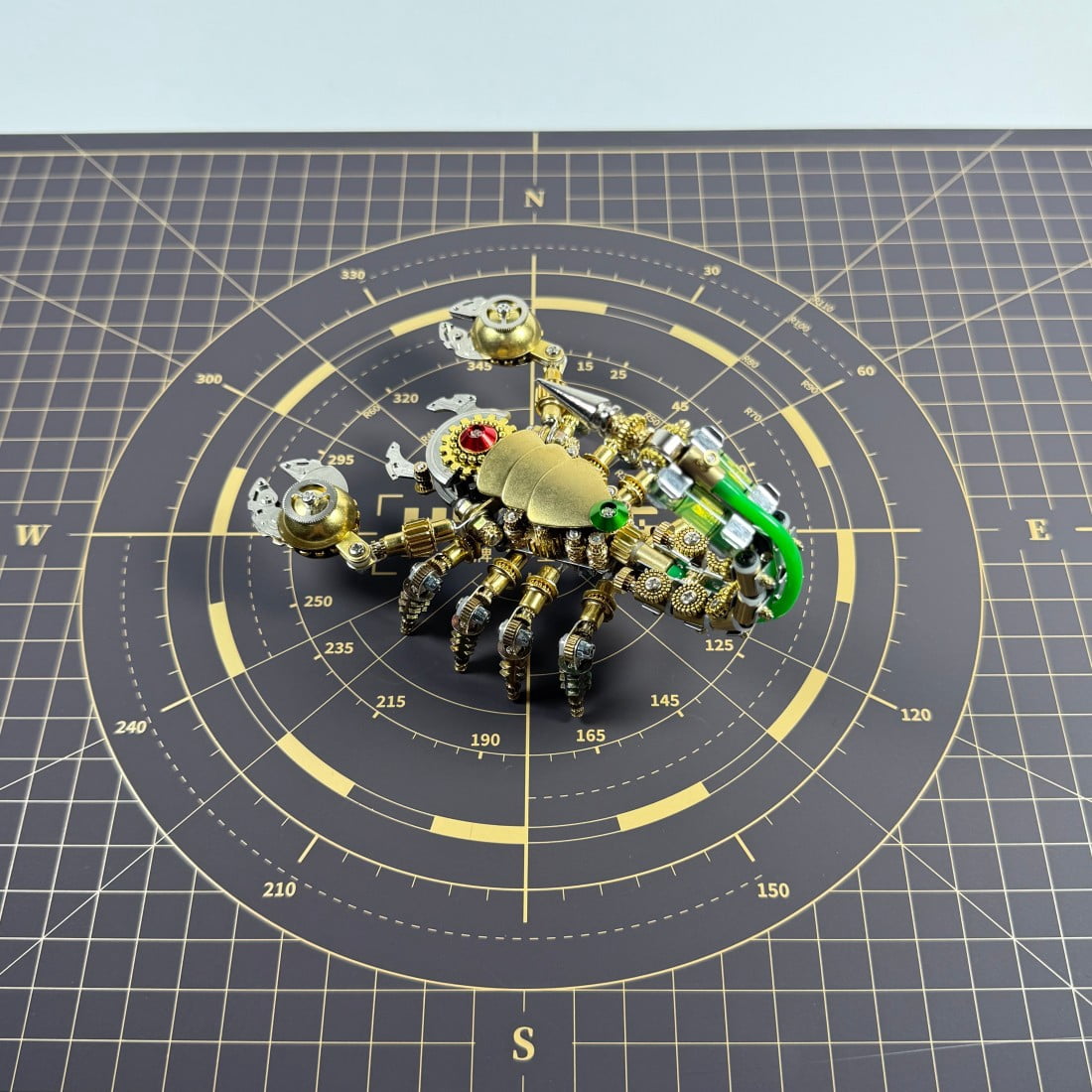 3D Metal Puzzles for Adults Mechanical Wasp Model Kits, Difficult DIY Assembly, Creative Desk Display & Unique Gift for Engineers, Hobbyists, Collectors
