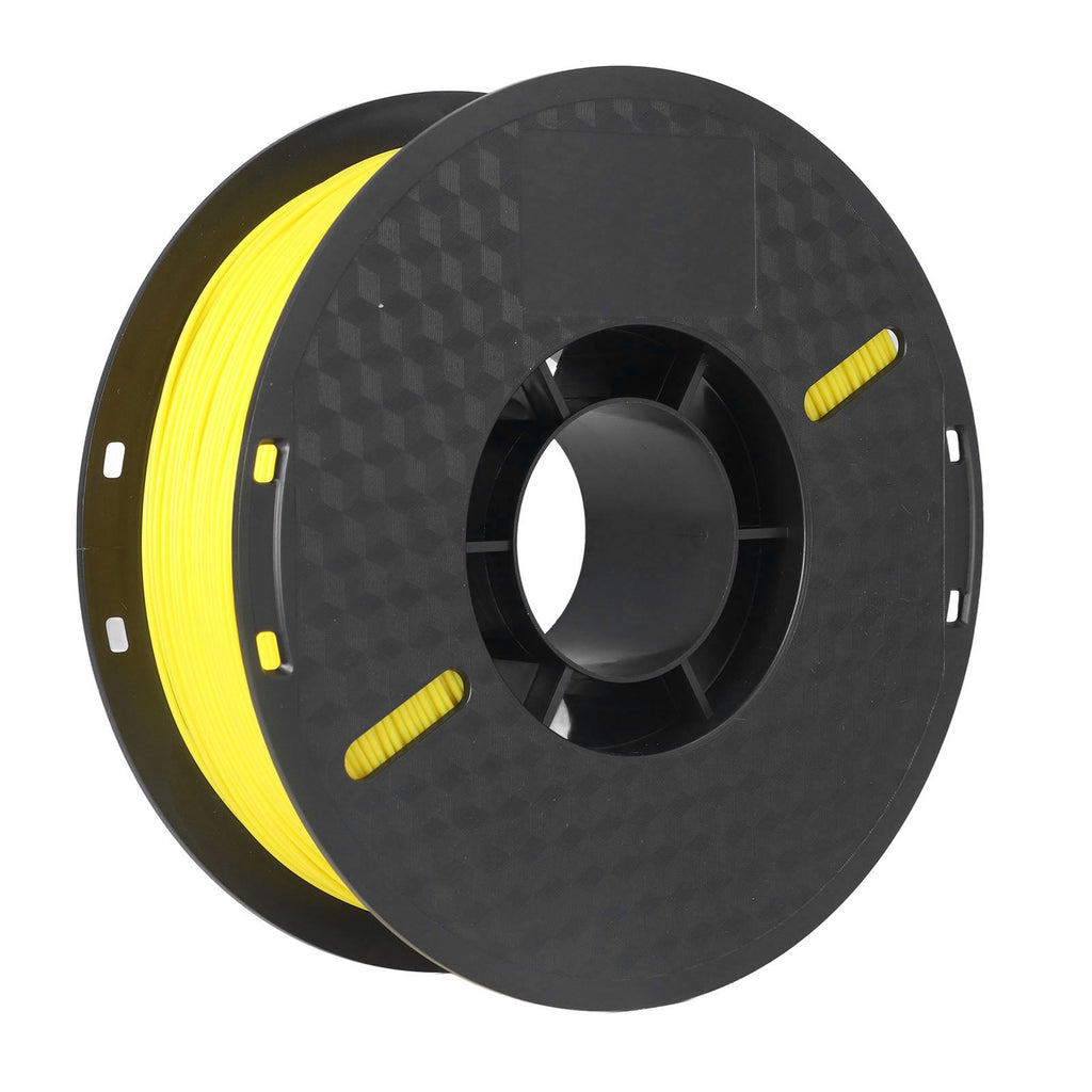 Premium Yellow PLA 3D Printer Filament 1.75mm Dimensional Accuracy +/- 0.02mm 1kg / 2.2lbs Spool Tangle-Free Smokeless High Precision Consumable