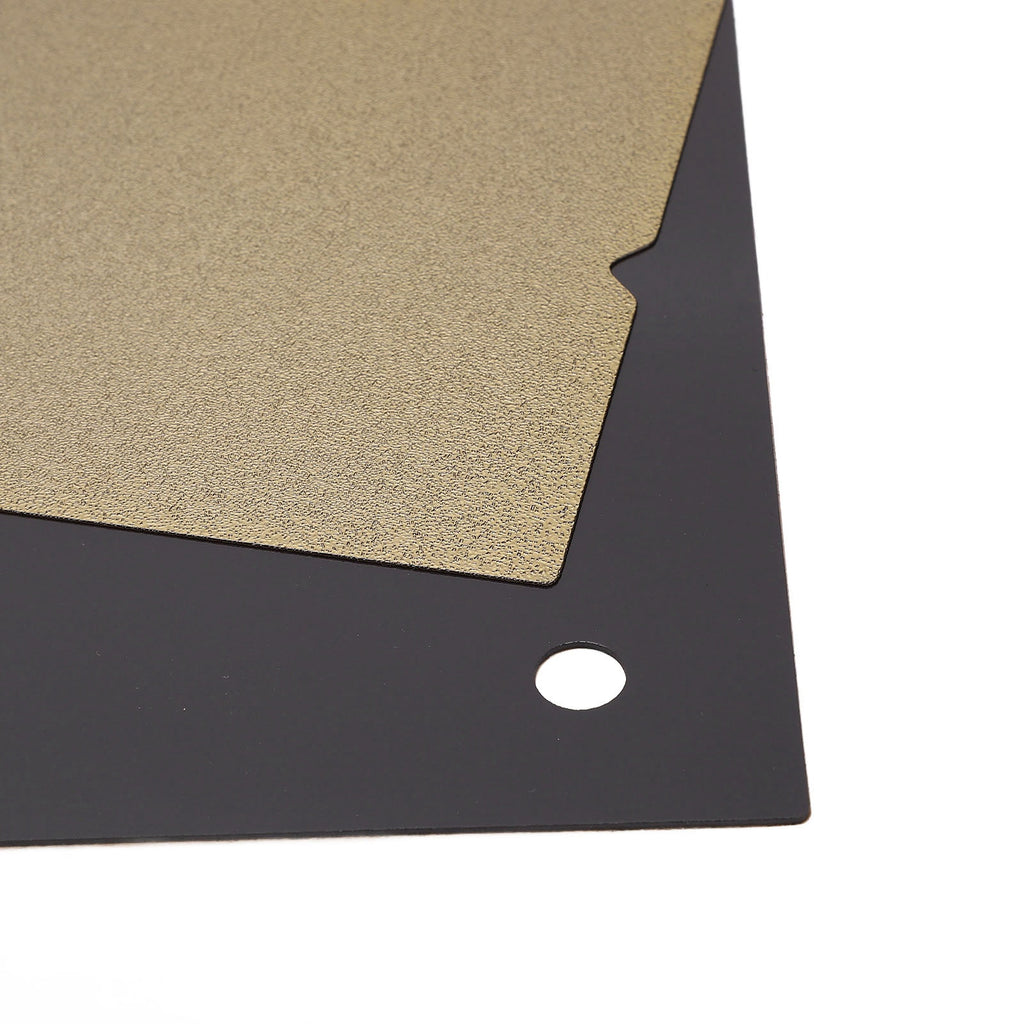 3D Printer Build Plate with Soft Magnetic Base Double Sided Textured PEI Spring Steel Printing Bed 12.4 inches / 315 mm