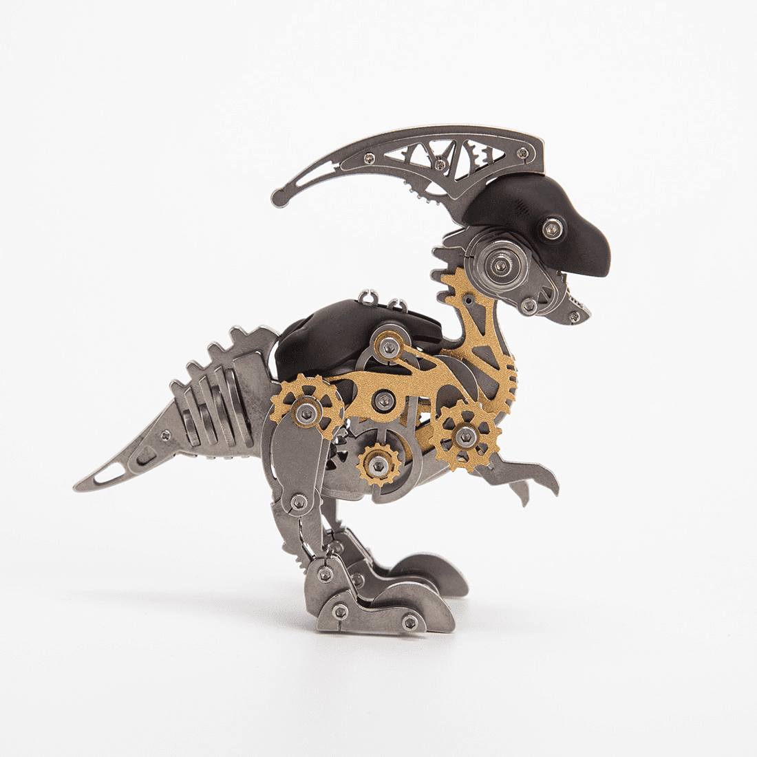 3D Metal Puzzle 339PCS Linglong Fox Hanfei Mechanical Creative DIY Assembly Model Hobby Craft Kit For Desk Display, Home Office Decor, Creative Gifts And Hobbyists