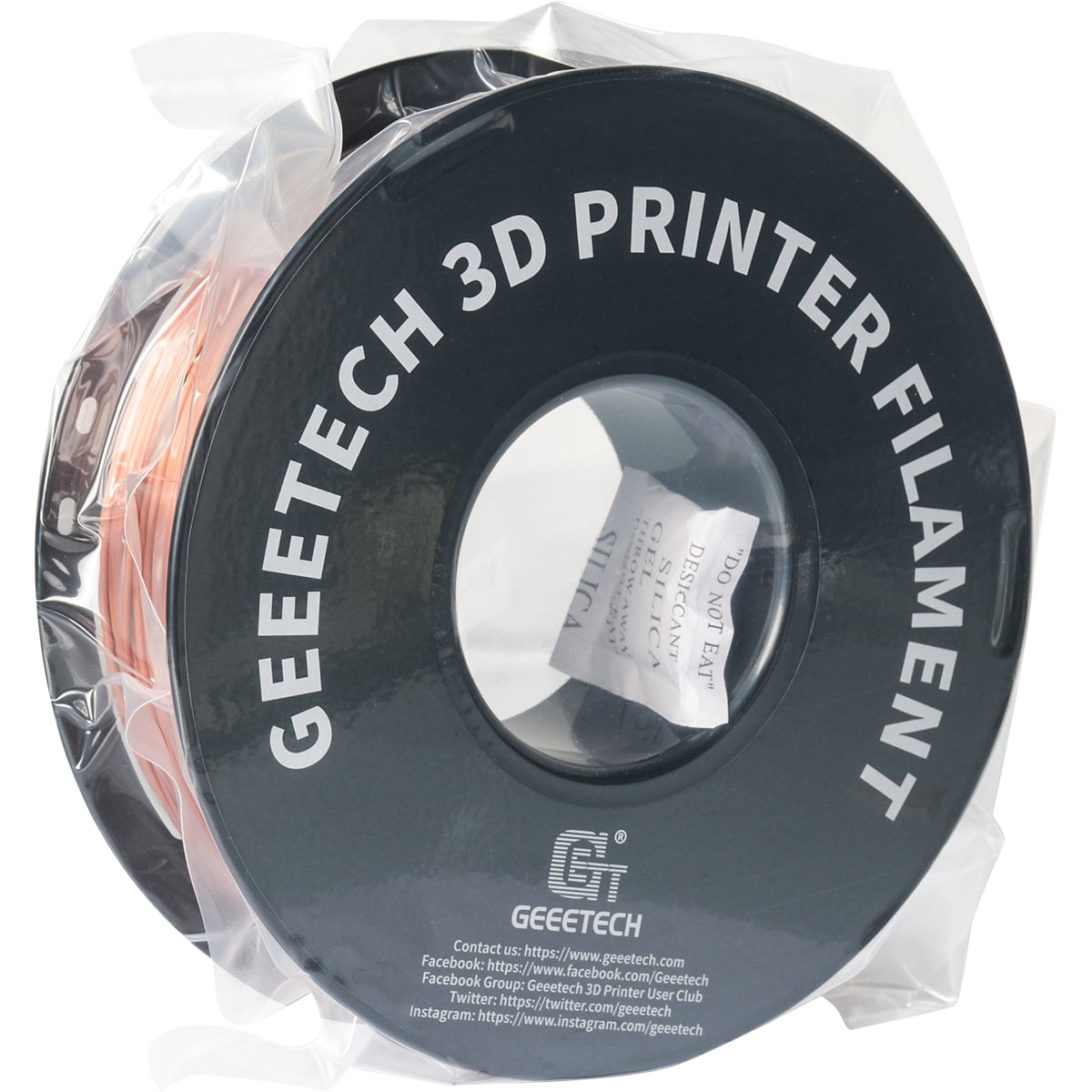 Geeetech 3D Printer PLA Filament Shiny Silk Gold Toughness Enhanced Filament with 1.75mm Dimensional Accuracy +/-0.03mm, 1080 Feet Per Roll, Vacuum Packaging, for Most 3D FDM Printer