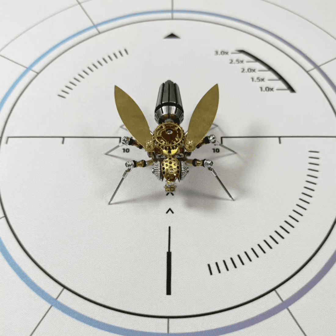3-in-1 Steampunk Insect Metal Model Kit, Mosquito, Deck Insect & Bee Brass Puzzle Assembly Set, 270PCS 3D Jigsaw Puzzles for Adults