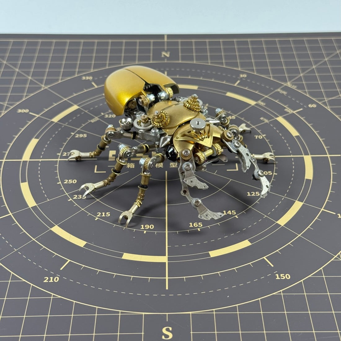 3D Metal Puzzles for Adults Mechanical Wasp Model Kits, Difficult DIY Assembly, Creative Desk Display & Unique Gift for Engineers, Hobbyists, Collectors
