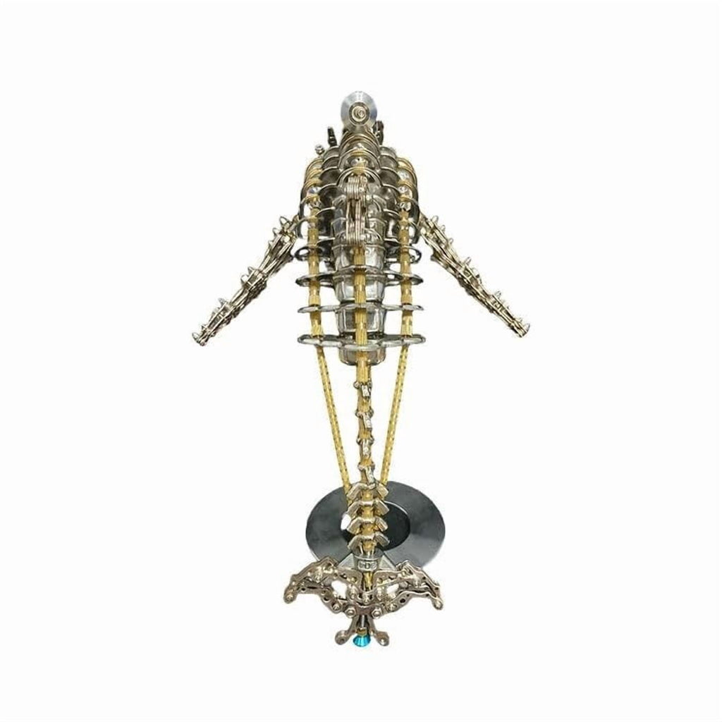 3D Steampunk Mechanical Dragon Model Kit - 2900+ PCS Metal Puzzle for Adults - Intricate Three-Headed Dragon Assembly Gift
