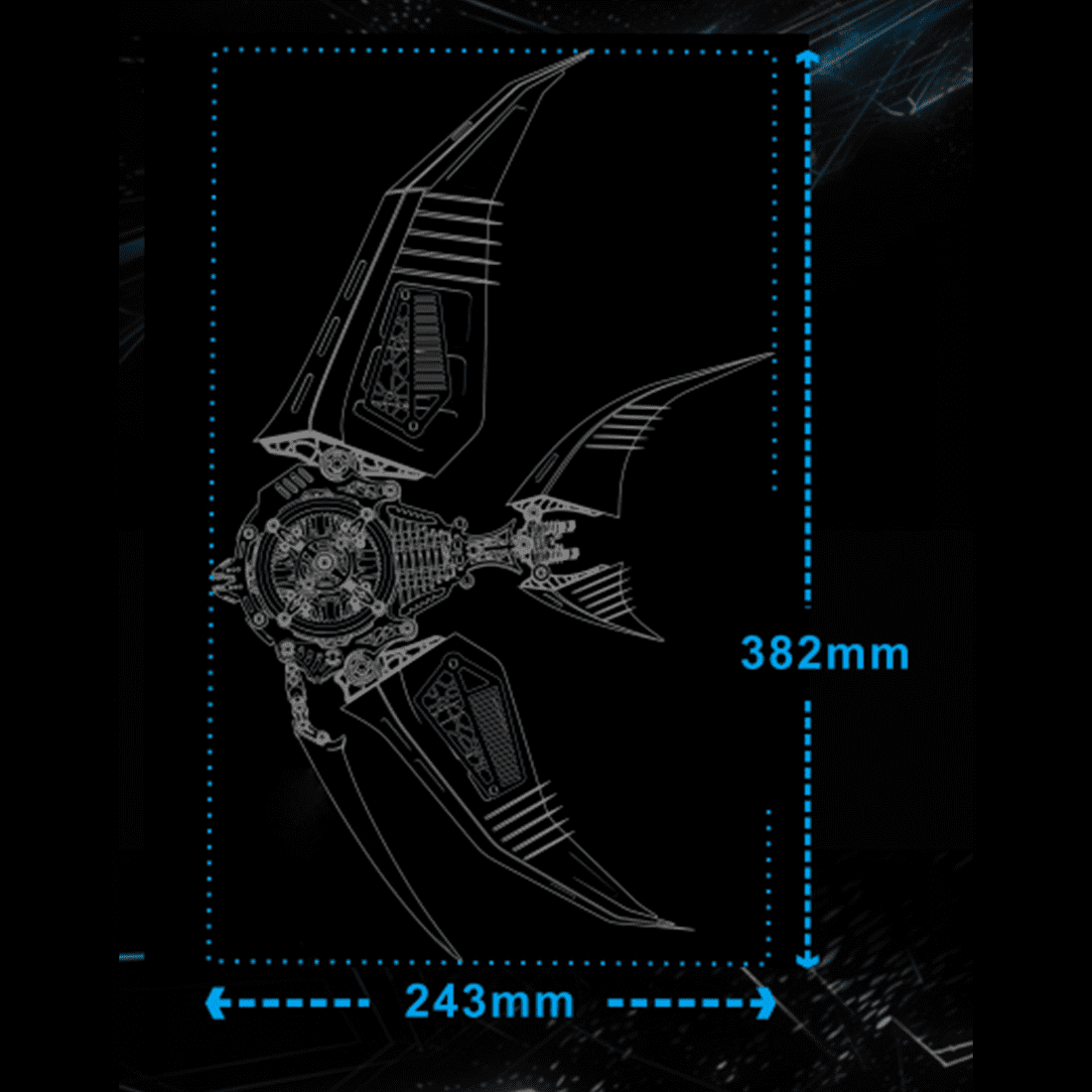 3D Metal Puzzle Linglong Fox Libai Base Stand 339 PCS, Steampunk Mechanical Model Kit With DIY Assembly, Home Display Desk Decor For Adult Collectors And Creative Gifts