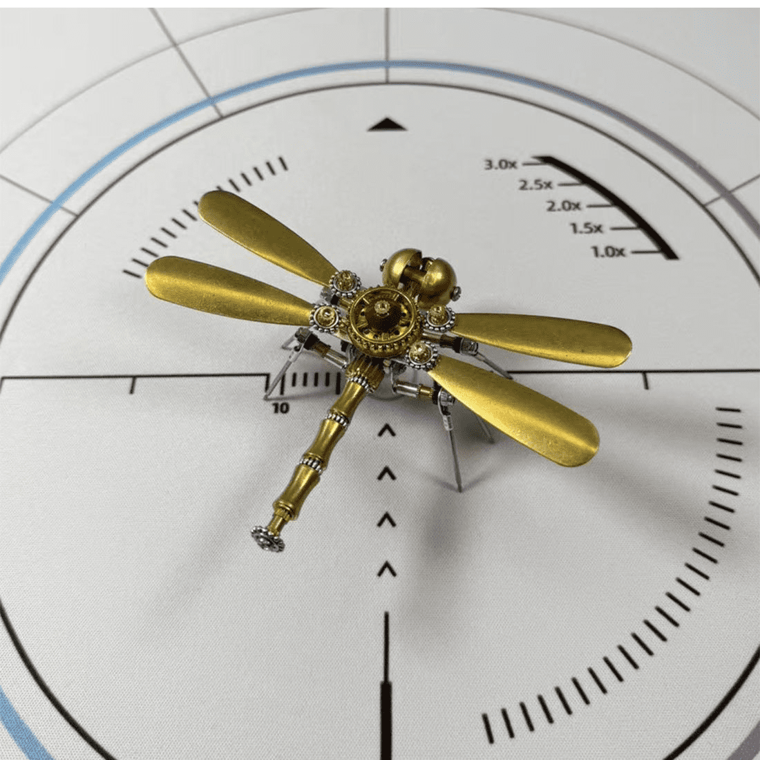 3-in-1 Steampunk Insect Metal Model Kit, Mosquito, Deck Insect & Bee Brass Puzzle Assembly Set, 270PCS 3D Jigsaw Puzzles for Adults