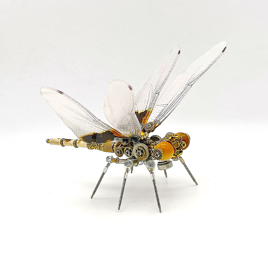 3D Metal Puzzle Punk Insects 200+ PCS, Steampunk Mechanical Model Kit With DIY Assembly, Home Display Desk Decor For Adult Collectors And Creative Gifts