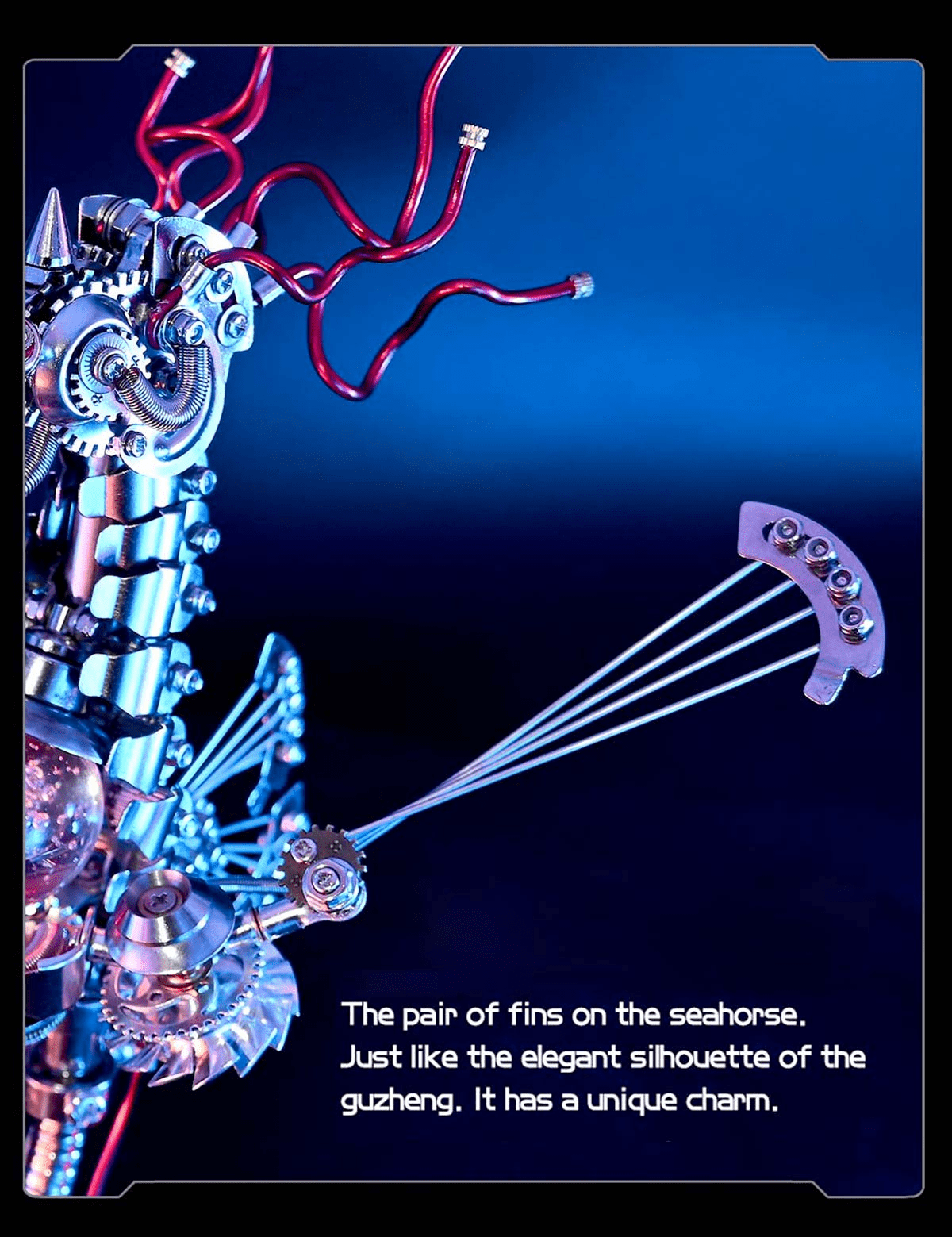 3D Metal Puzzles Steampunk Giant Squid Model Kit, 295+PCS DIY Assembly, Animal Metal Puzzle for Adults & Teens 16+, Exquisite Desktop Display for Home and Office Decor