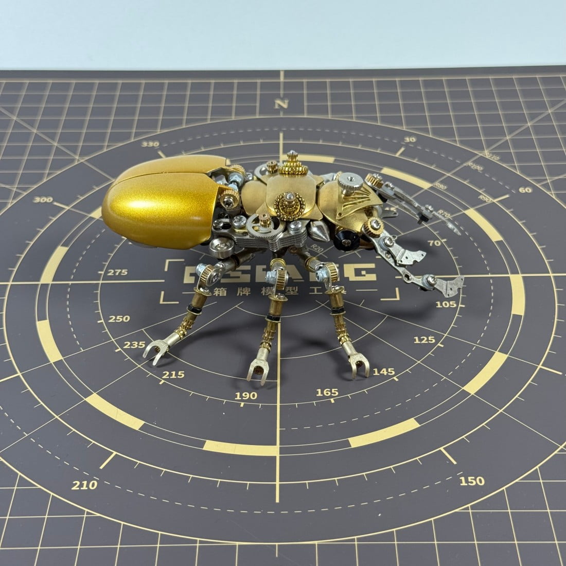 3D Metal Puzzles for Adults Mechanical Wasp Model Kits, Difficult DIY Assembly, Creative Desk Display & Unique Gift for Engineers, Hobbyists, Collectors