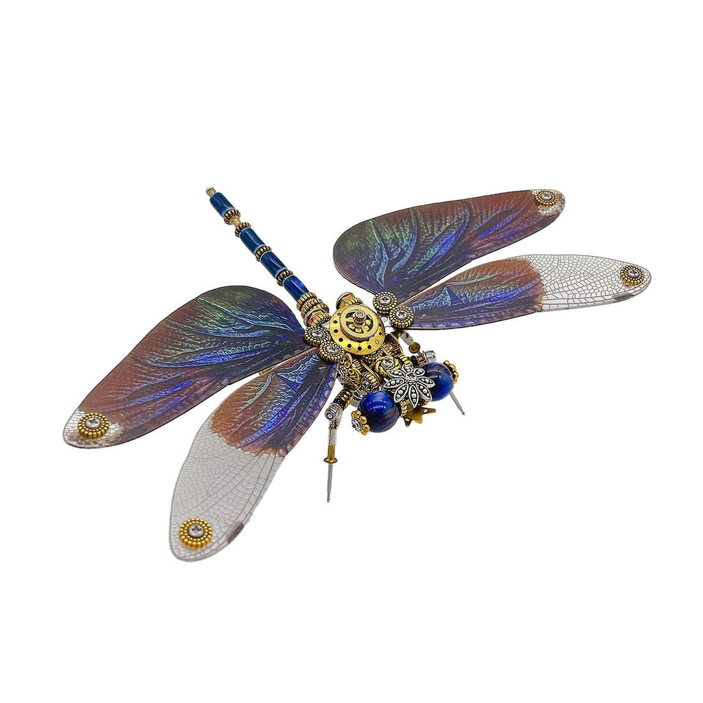 3D Metal Puzzle Punk Insects 200+ PCS, Steampunk Mechanical Model Kit With DIY Assembly, Home Display Desk Decor For Adult Collectors And Creative Gifts