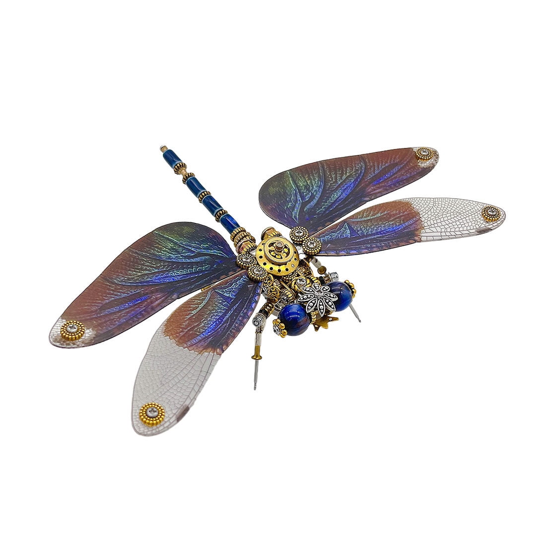 3D Metal Puzzle Punk Insects 200+ PCS, Steampunk Mechanical Model Kit With DIY Assembly, Home Display Desk Decor For Adult Collectors And Creative Gifts