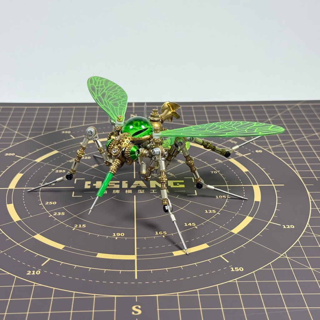 3D Metal Puzzles for Adults Mechanical Wasp Model Kits, Difficult DIY Assembly, Creative Desk Display & Unique Gift for Engineers, Hobbyists, Collectors