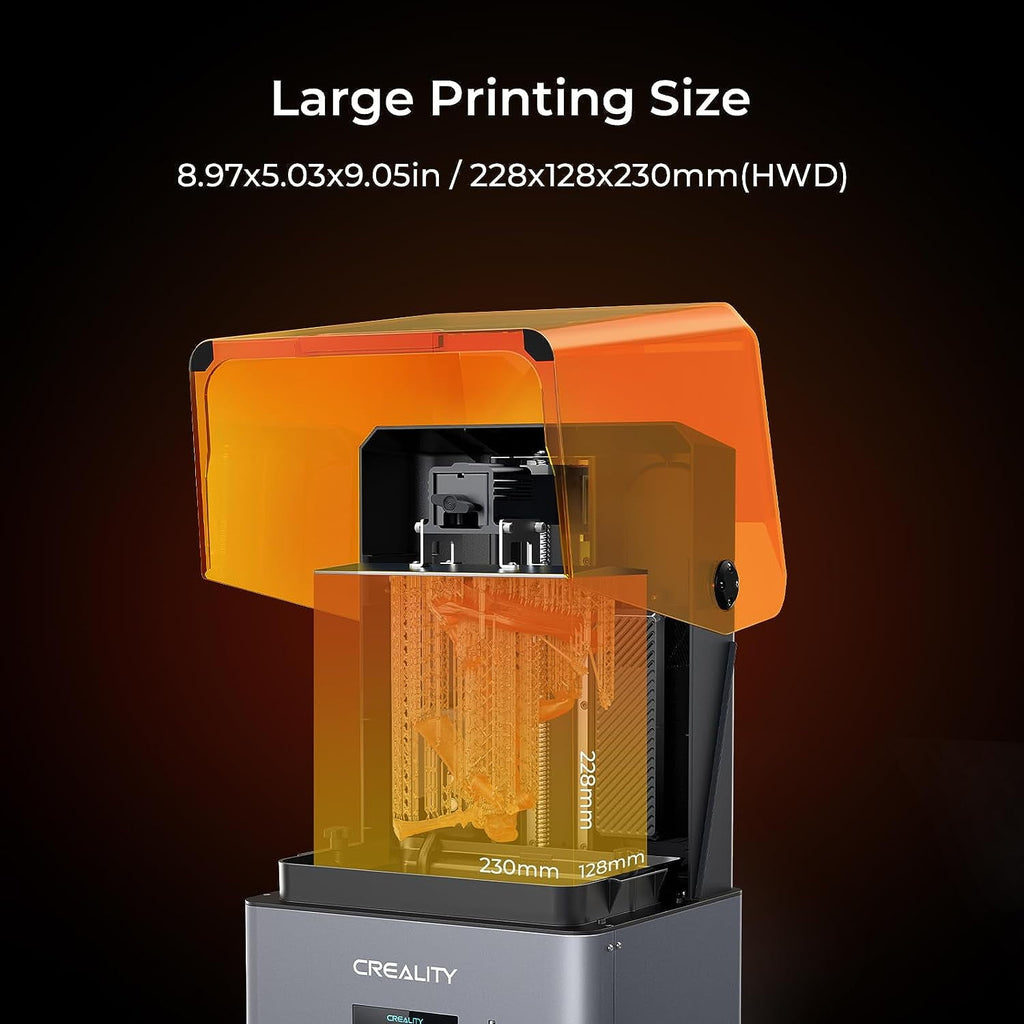 Creality HALOT-MAGE S 14K Resolution Resin 3D Printer 150mm/h Speed Less Odor Strong Ecosystem