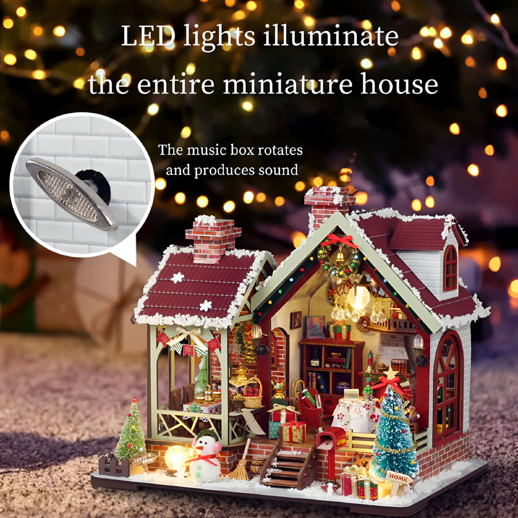 CYFW Book Nook Kit - DIY Miniature House Kit for Adults, Dollhouse Booknook Library Tiny House Bookshelf Decor 3D Wooden Puzzle
