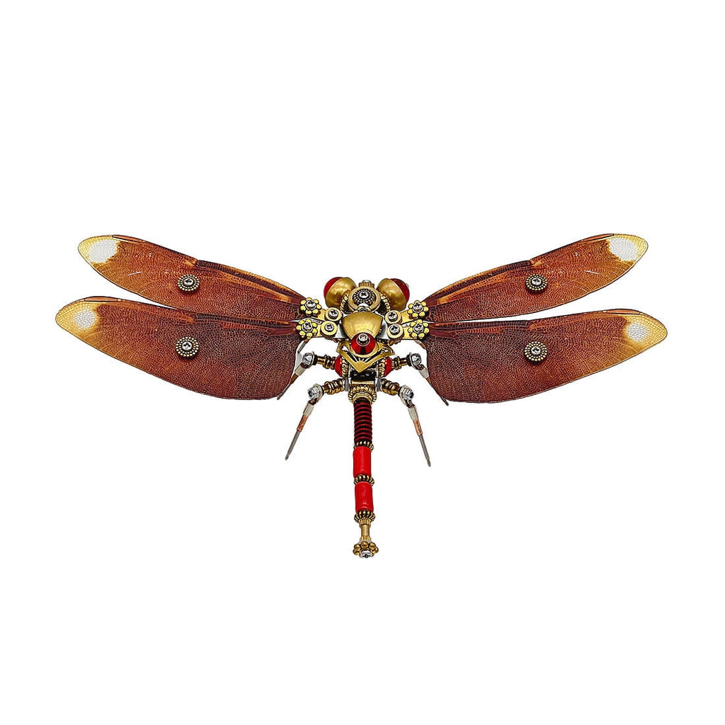 3D Metal Puzzle Punk Insects 200+ PCS, Steampunk Mechanical Model Kit With DIY Assembly, Home Display Desk Decor For Adult Collectors And Creative Gifts